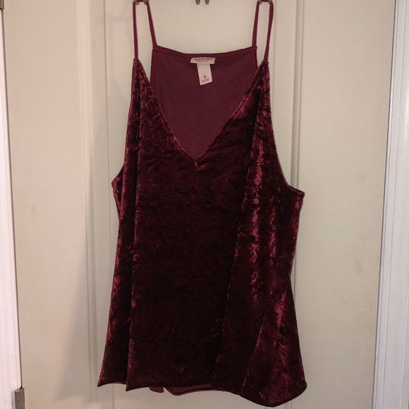 Mossimo Supply Co. Tops - Velvet tank top
